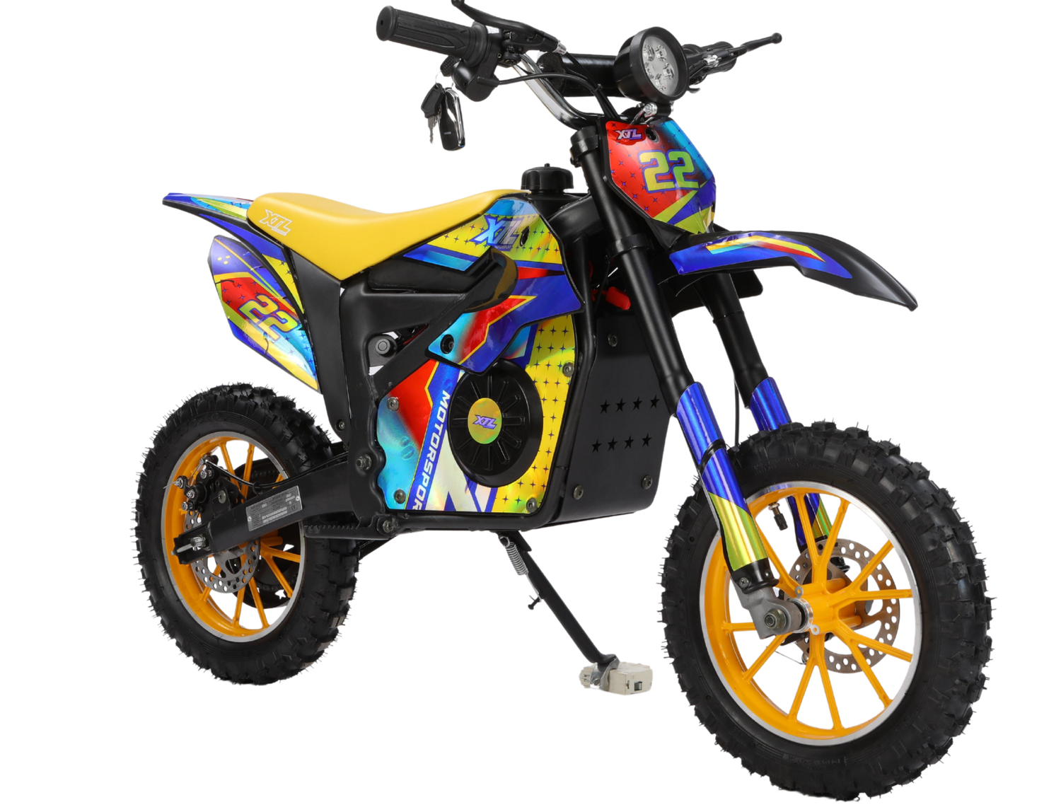 Elektro Kinder-Motocross XTL 1000W – 10″ Offroad-Bike mit bürstenlosem Motor