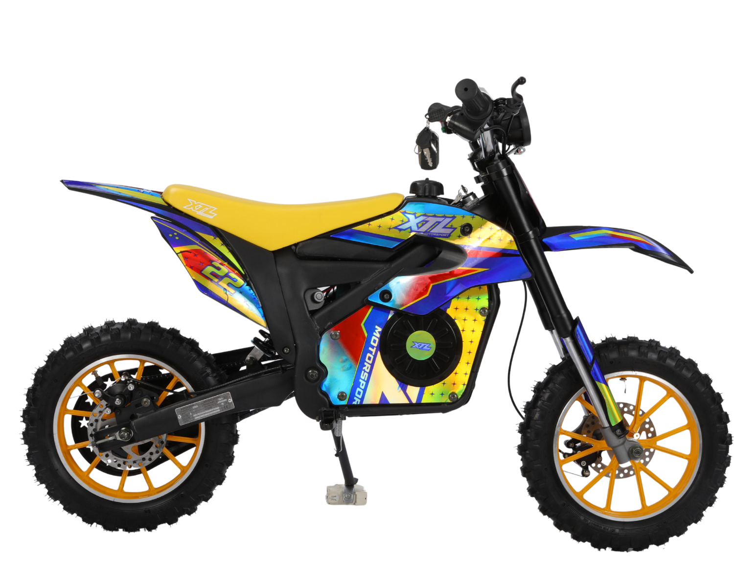 Elektro Kinder-Motocross XTL 1000W – 10″ Offroad-Bike mit bürstenlosem Motor