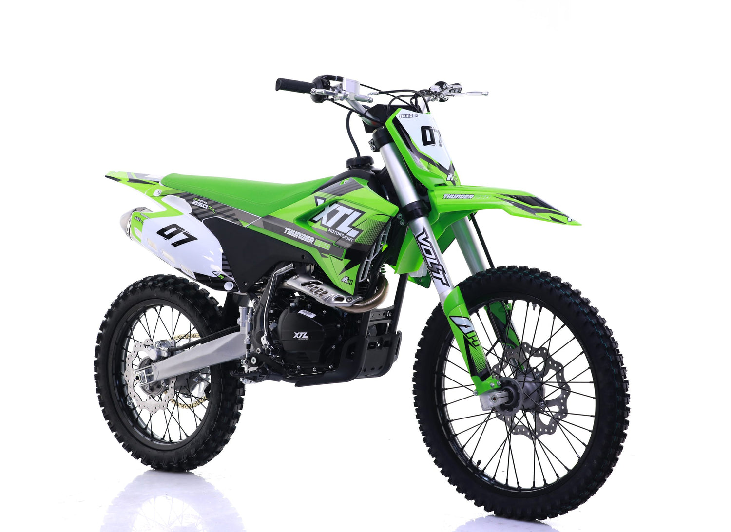 Motocross XTL Thunder 250CC - Grün