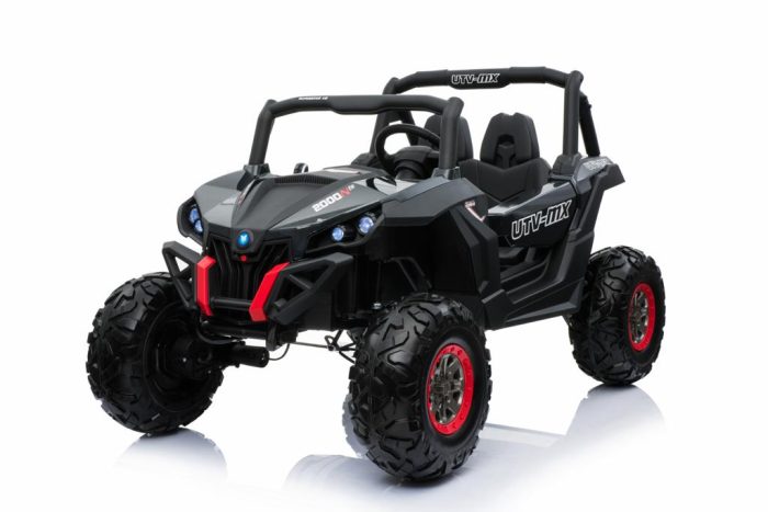 UTV Buggy Kinder Elektroauto – 2-Sitzer mit Bluetooth & Allradantrieb