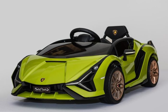 Kinder Elektroauto Lamborghini Sian – 12V, Flügeltüren & Bluetooth