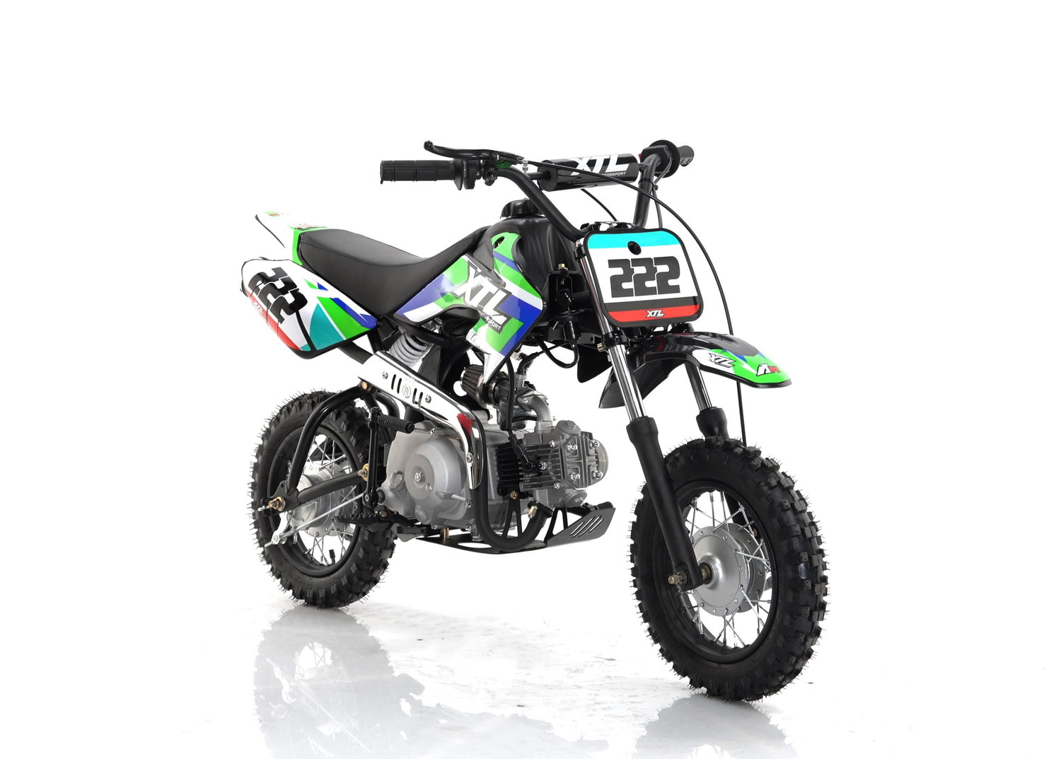 Kindermotocross XTL Kiddy 70CC - Grün