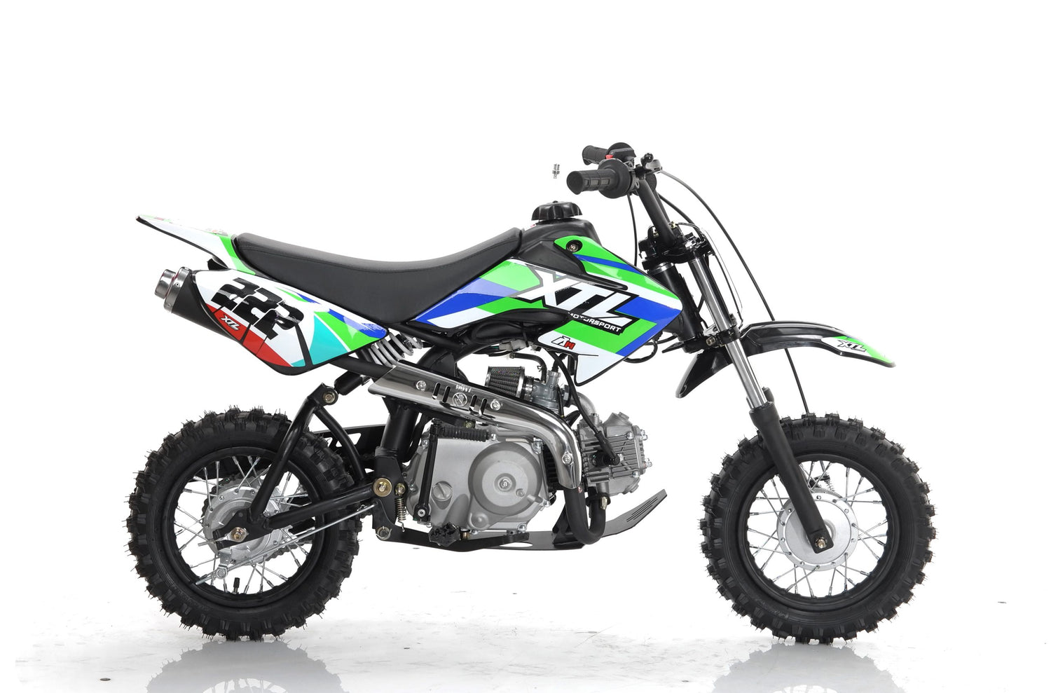 Kindermotocross XTL Kiddy 70CC - Grün
