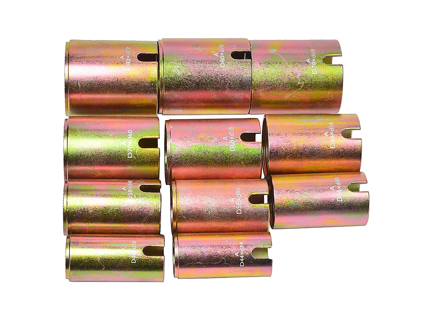 26-teiliges Press- und Zughülsen-Set für Buchsen & Lager  |  26-teilig | B7-1086