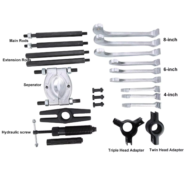 Lager- und Zahnrad-Abzieher-Set mit Separator (Bearing/Gear Puller Set)  | B7-1703
