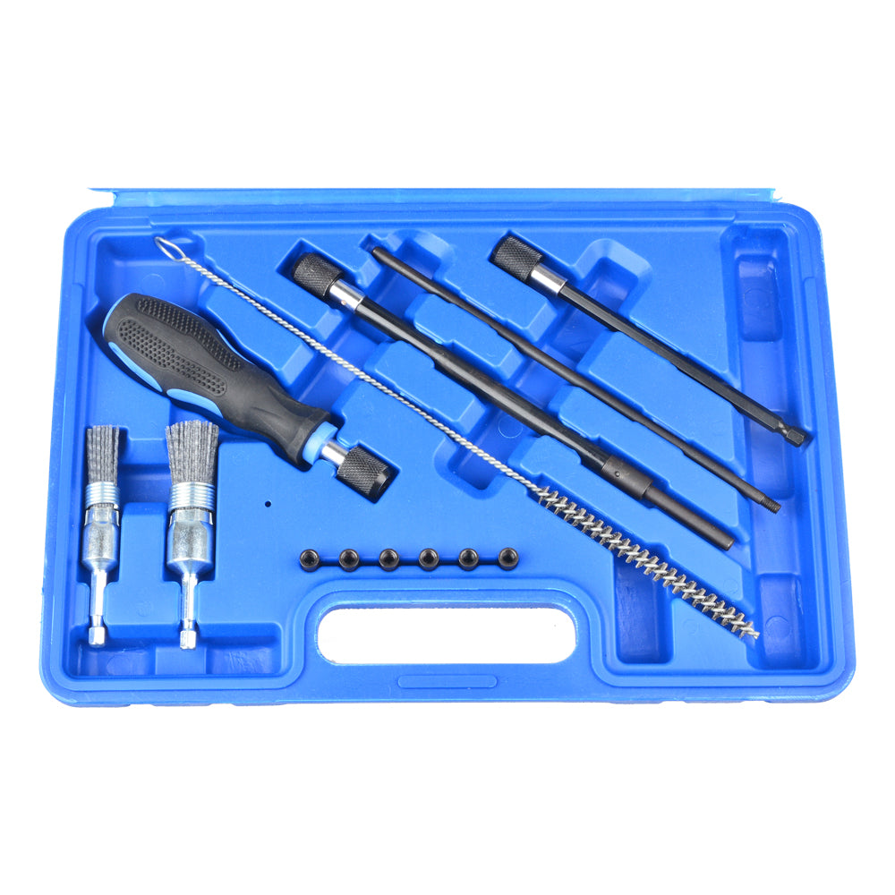 Injektorschacht-Reinigungsbürsten-Set im Koffer | B7‑1958