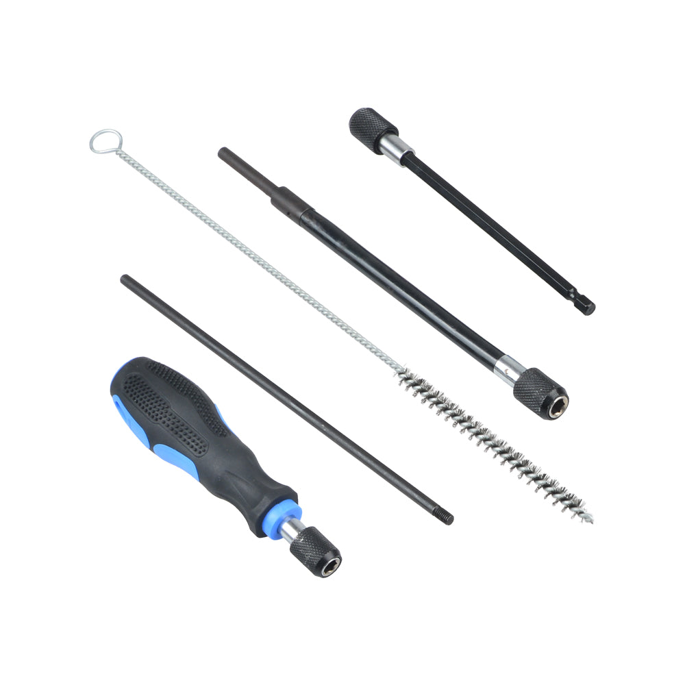Injektorschacht-Reinigungsbürsten-Set im Koffer | B7‑1958