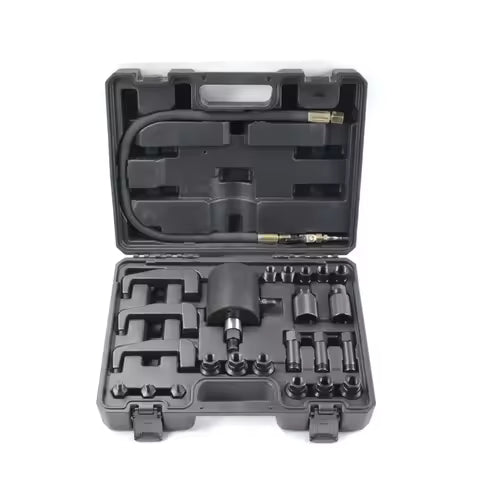 Diesel Injektor Abzieher Set pneumatisch mit 19 Adaptern | Brand7