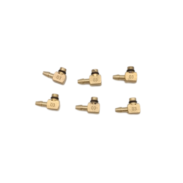 Durchflussmesser Adapter Set 24-tlg. BRAND7 | YZ-7015A