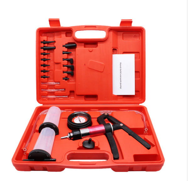 HVD90K Druck-Unterdruck-Pumpe Metall im Koffer – Einhandbedienung HVD90K Druck-Unterdruck-Pumpe Metall im Koffer – Einhandbedienung